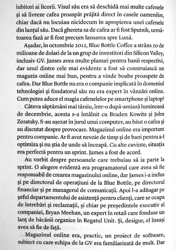 Sprint. Cum sa rezolvi probleme importante si sa testezi idei noi in doar cinci zile - Jake Knapp