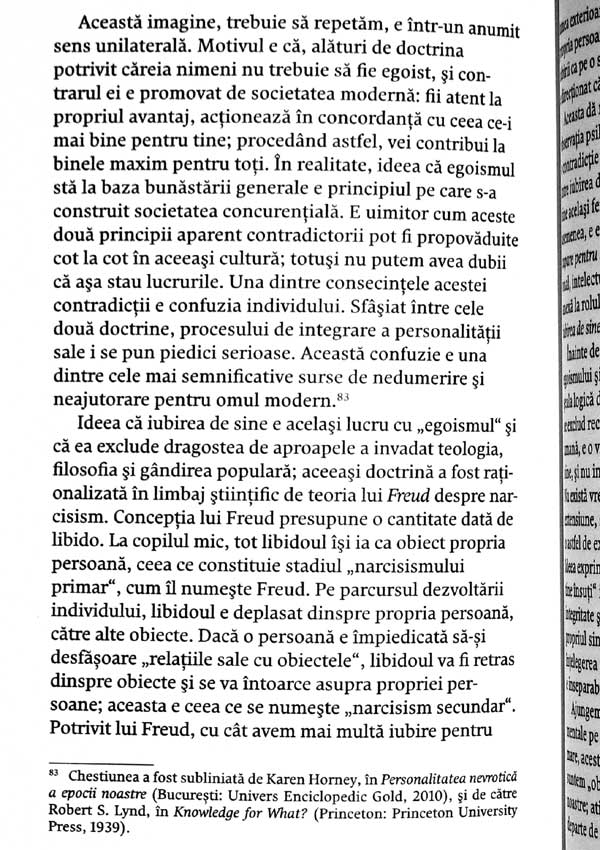 Omul pentru sine. O cercetare asupra psihologiei moralei - Erich Fromm