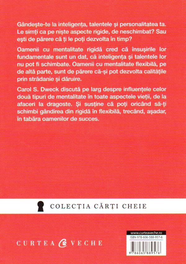Mindset. O noua psihologie a succesului (ed. a II-a) - Carol S. Dweck