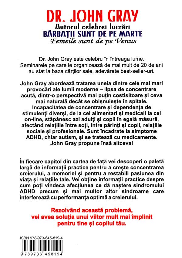 Cum sa ramai concentrat intr-o lume hiperactiva - John Gray