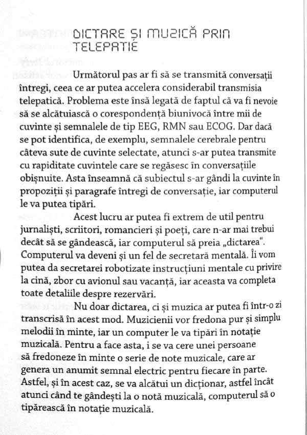 Viitorul mintii umane - Michio Kaku