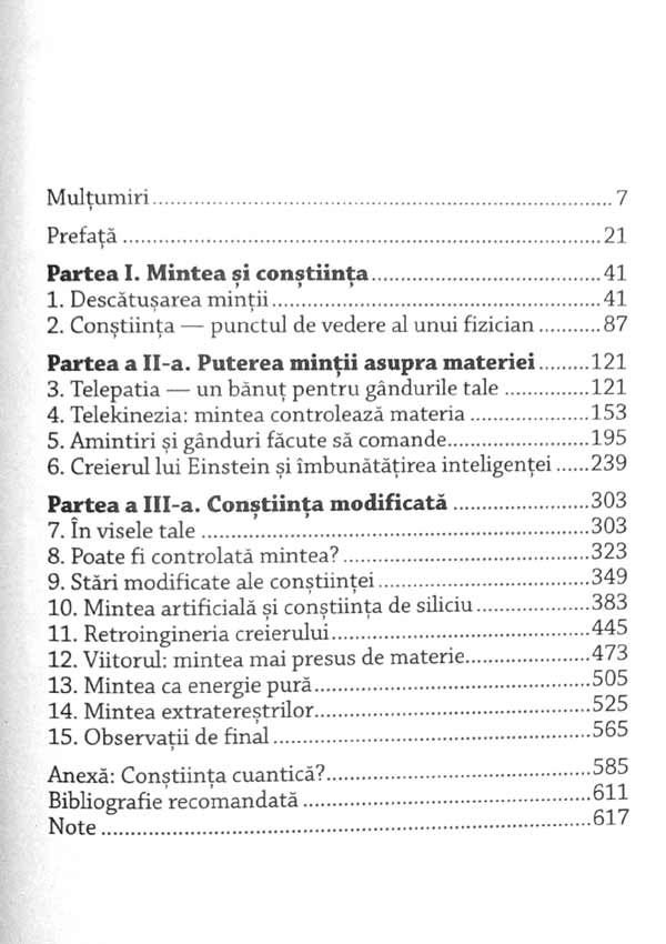 Viitorul mintii umane - Michio Kaku