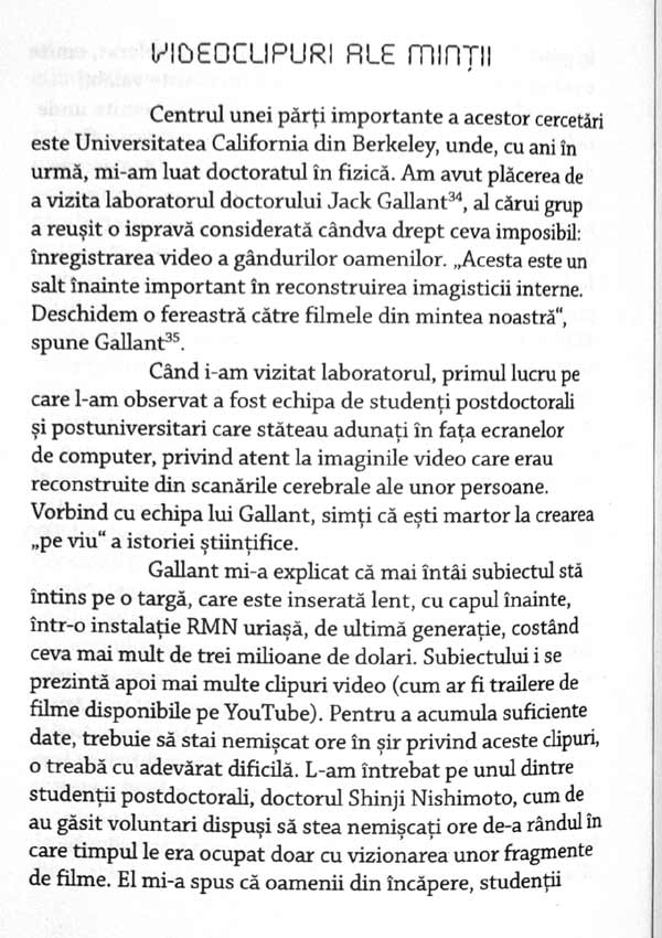 Viitorul mintii umane - Michio Kaku