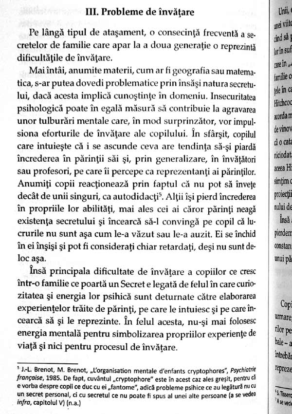 Secretele de familie. Cum se mostenesc traumele - Serge Tisseron