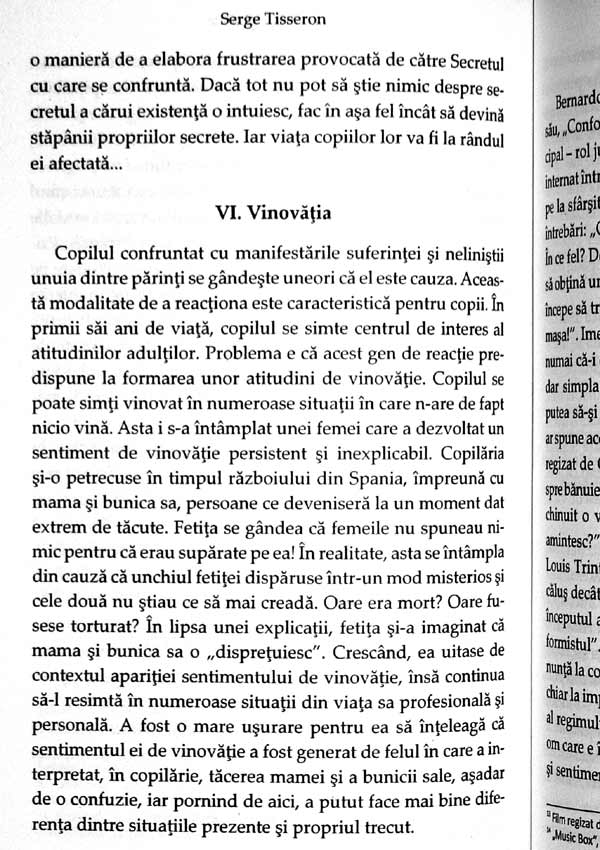 Secretele de familie. Cum se mostenesc traumele - Serge Tisseron