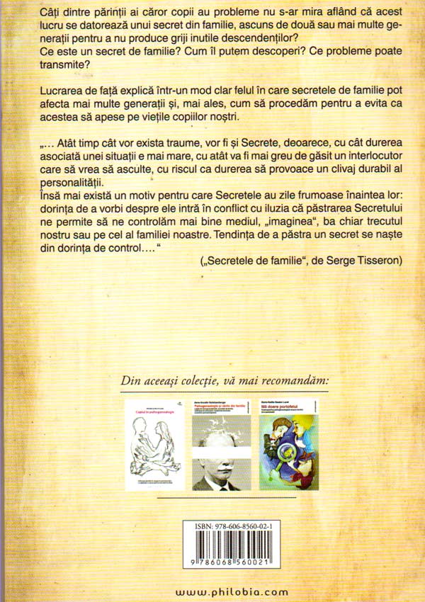 Secretele de familie. Cum se mostenesc traumele - Serge Tisseron