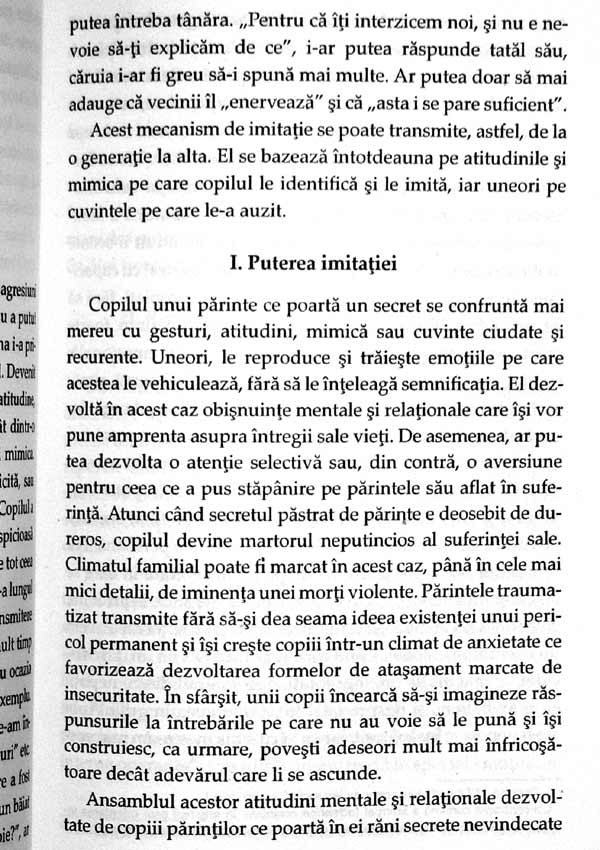 Secretele de familie. Cum se mostenesc traumele - Serge Tisseron