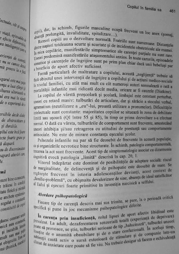 Tratat de psihopatologia copilului - Daniel Marcelli