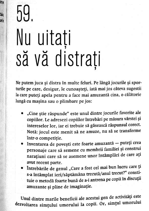100 de cai pentru a creste copii fericiti. Ghidul parintilor ocupati - Timothy J. Sharp