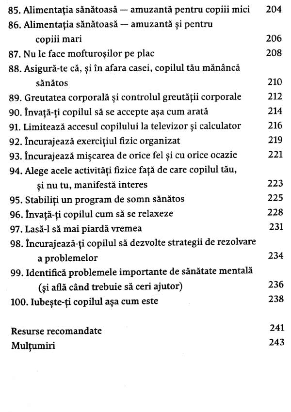 100 de cai pentru a creste copii fericiti. Ghidul parintilor ocupati - Timothy J. Sharp