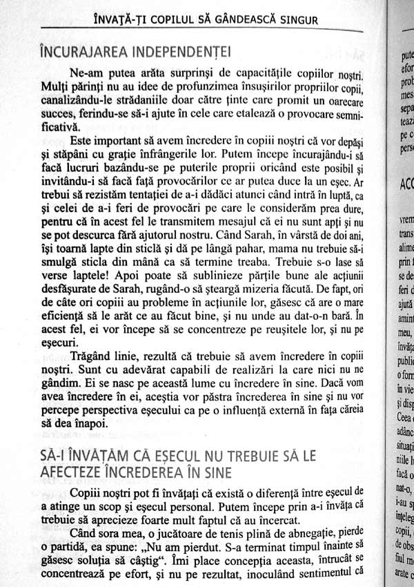 Invata-ti copilul sa gandeasca singur - Elisa Medhus