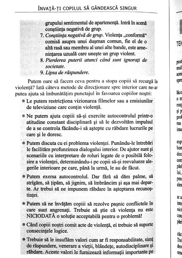 Invata-ti copilul sa gandeasca singur - Elisa Medhus