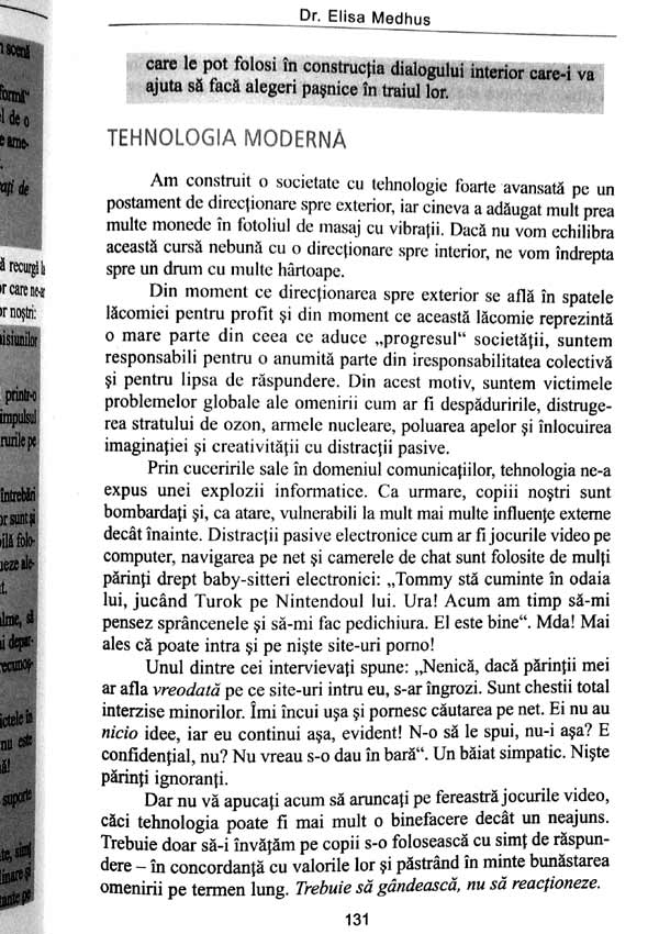 Invata-ti copilul sa gandeasca singur - Elisa Medhus