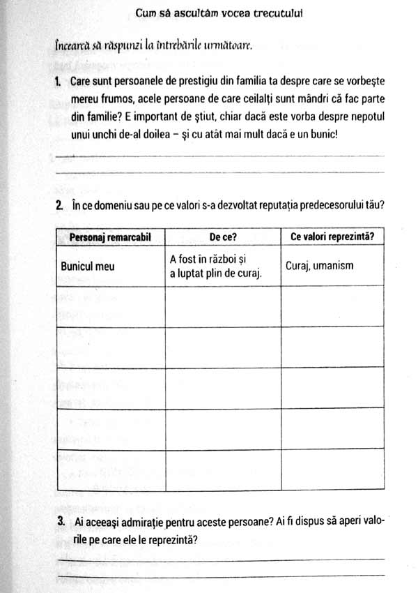 50 de exercitii de psihogenealogie - Marie-Jeanne Trouchaud
