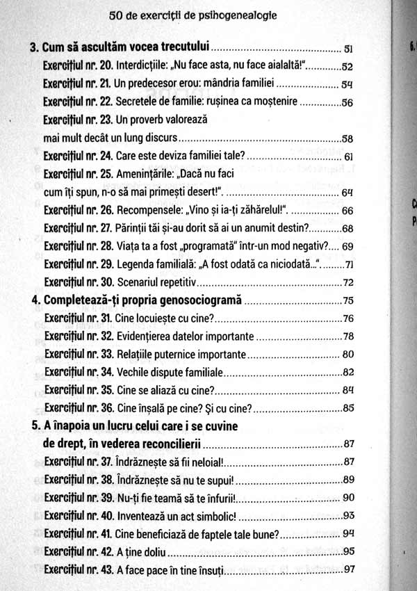 50 de exercitii de psihogenealogie - Marie-Jeanne Trouchaud