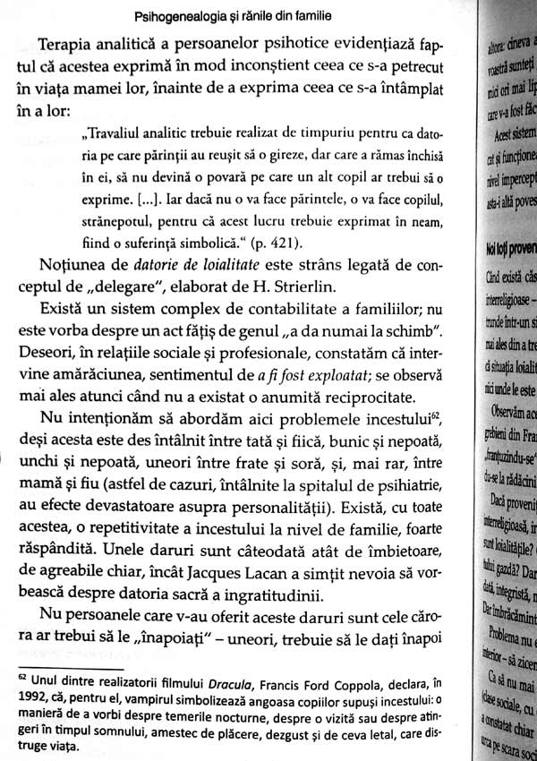 Psihogenealogia si ranile din familie - Anne Ancelin Schutzenberger