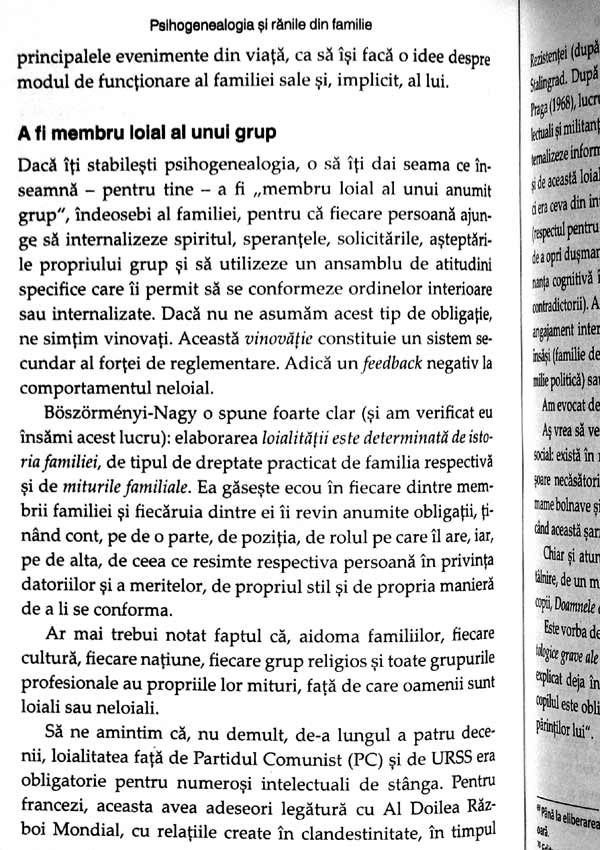 Psihogenealogia si ranile din familie - Anne Ancelin Schutzenberger
