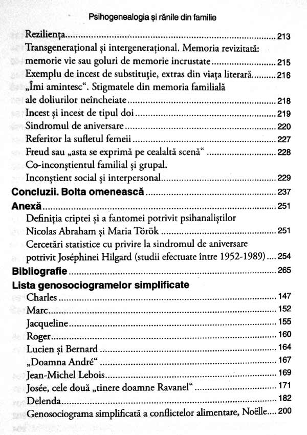 Psihogenealogia si ranile din familie - Anne Ancelin Schutzenberger