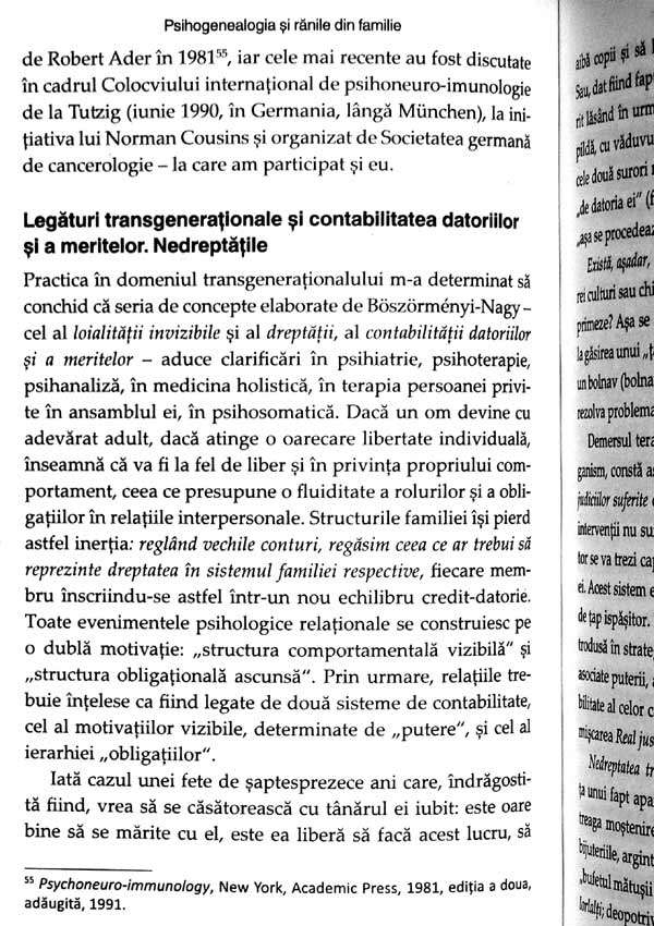 Psihogenealogia si ranile din familie - Anne Ancelin Schutzenberger