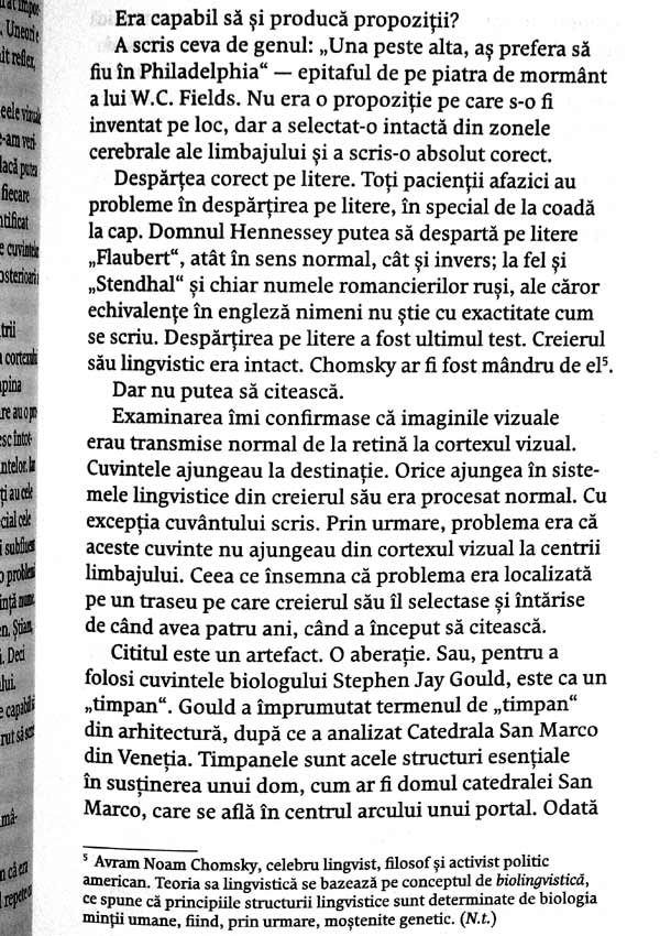 In apararea femeii cavernelor. Povestiri de neurologie evolutionista - Harold Klawans