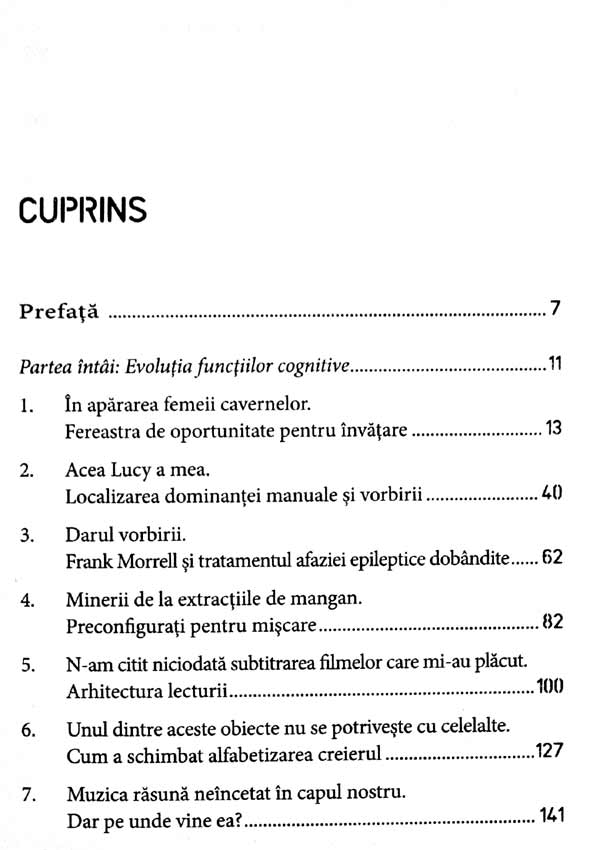 In apararea femeii cavernelor. Povestiri de neurologie evolutionista - Harold Klawans