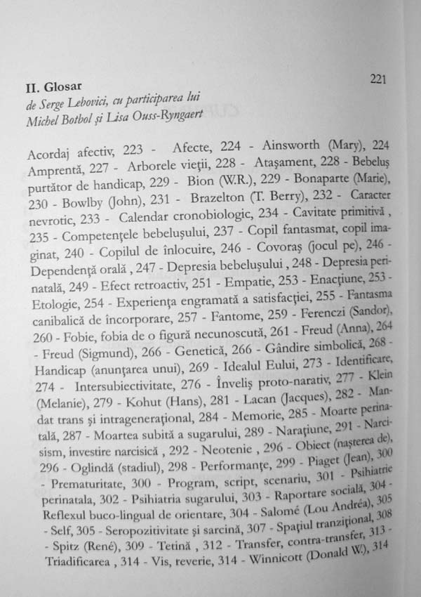 Arborele vietii: elemente de psihopatologia bebelusului - Serge Lebovici
