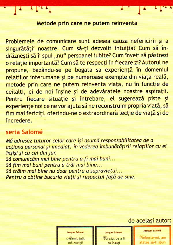 Ce-ar fi daca ne-am inventa propria viata? - Jacques Salome