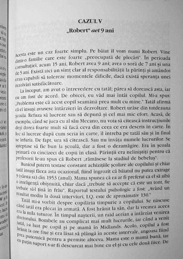 Consultatia terapeutica a copilului - Donald Woods Winnicott