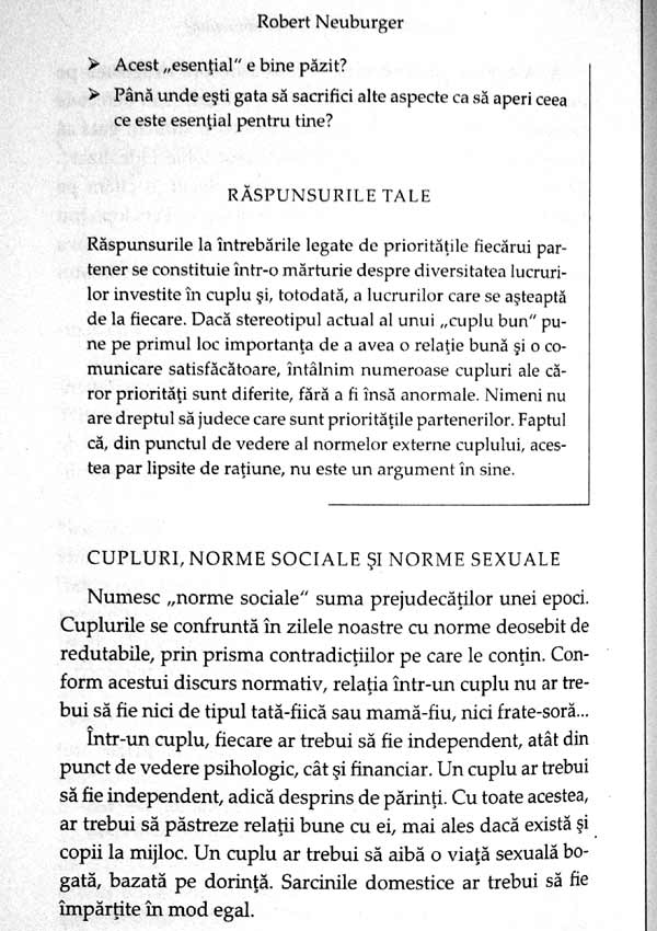 Ne despartim sau ramanem impreuna? - Robert Neuburger