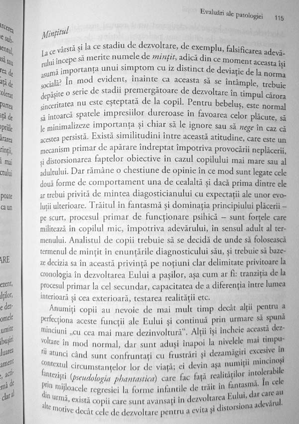 Normal si patologic la copil - Anna Freud