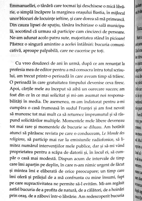 Invata sa te bucuri. Reteta pentru o viata frumoasa - Frederic Lenoir