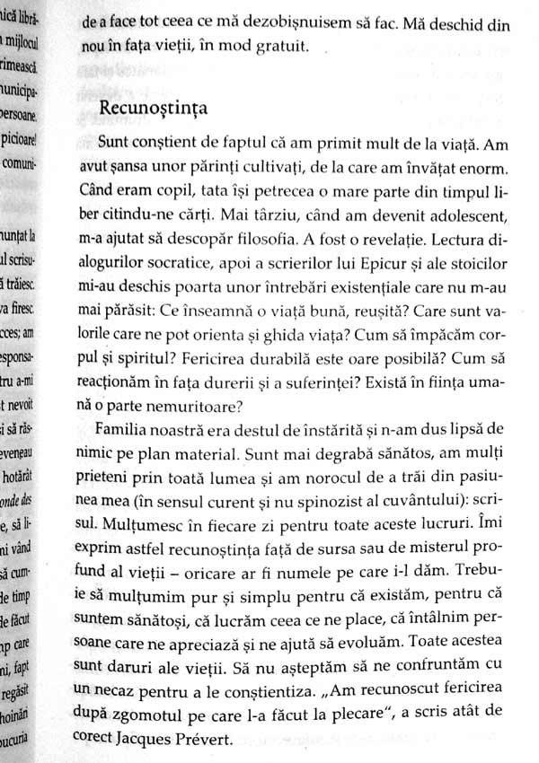 Invata sa te bucuri. Reteta pentru o viata frumoasa - Frederic Lenoir