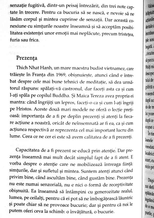 Invata sa te bucuri. Reteta pentru o viata frumoasa - Frederic Lenoir