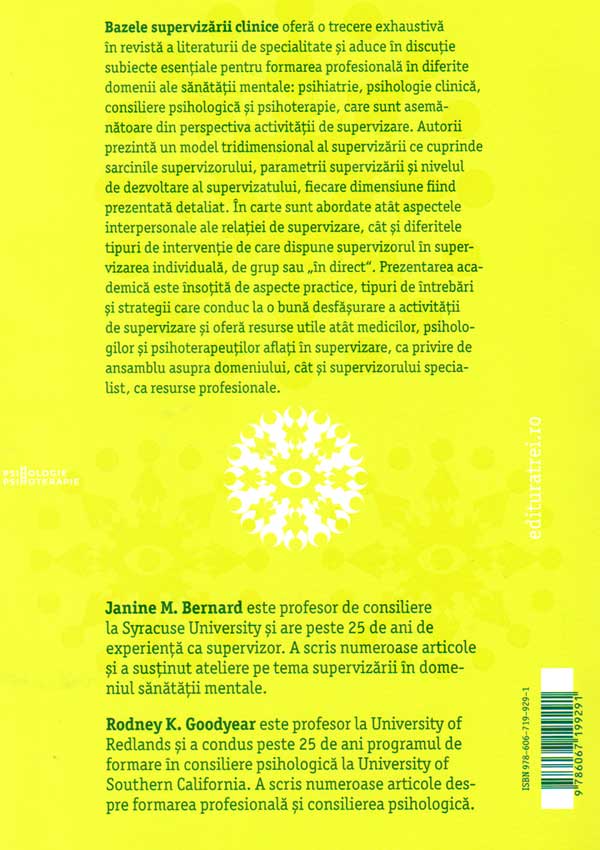 Bazele supervizarii clinice - Janine M. Bernard