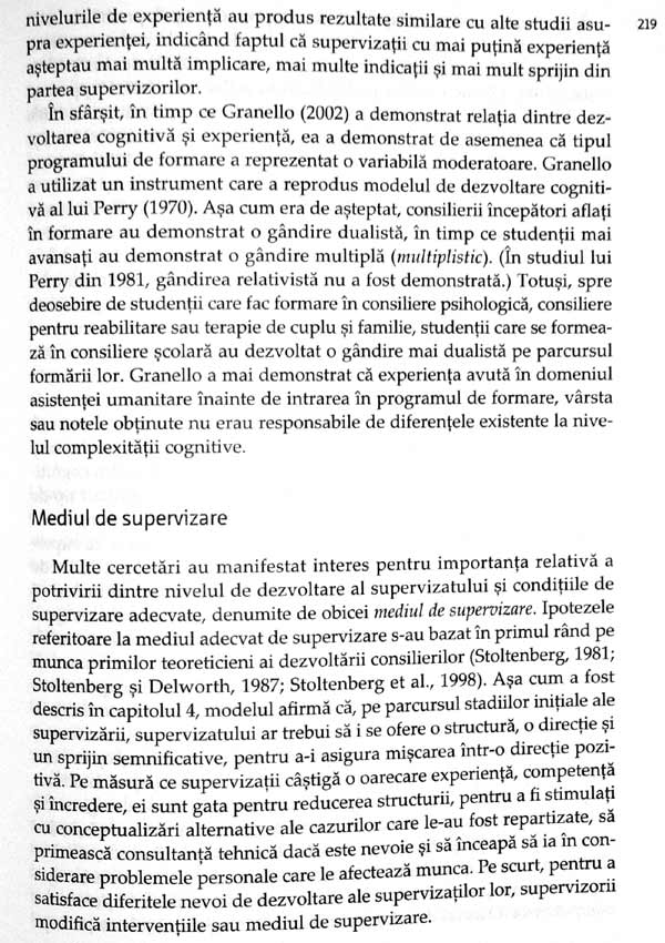 Bazele supervizarii clinice - Janine M. Bernard