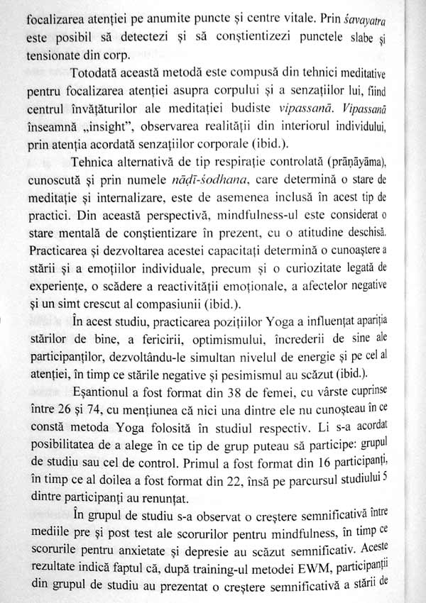 Mindfulness si optimizarea comportamentului profesional - Roxana F. Alecu
