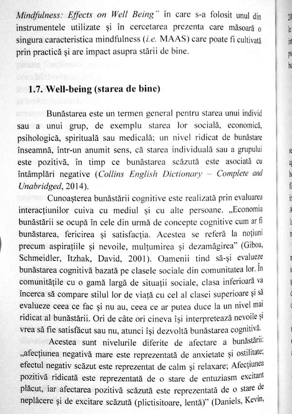 Mindfulness si optimizarea comportamentului profesional - Roxana F. Alecu