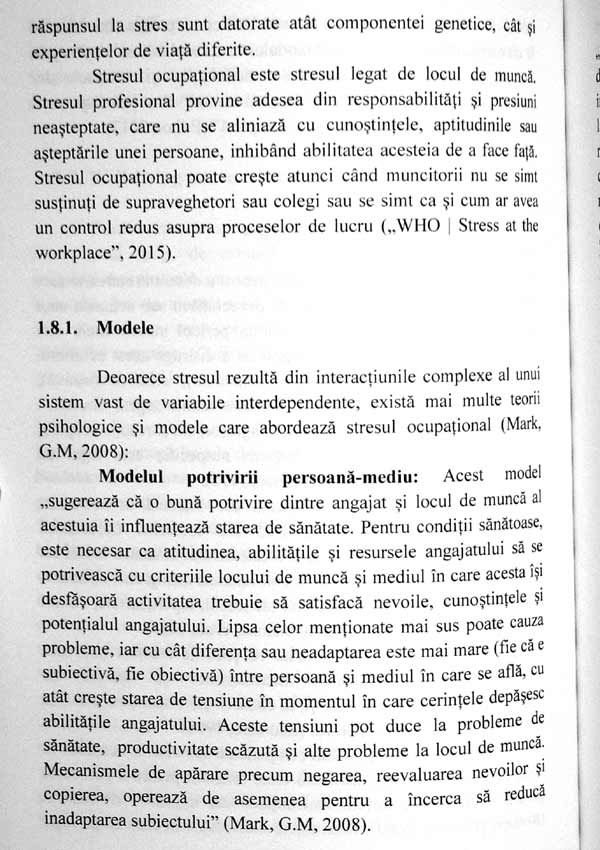Mindfulness si optimizarea comportamentului profesional - Roxana F. Alecu