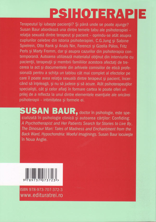 Ora de intimitate. Iubire si relatii sexuale in psihoterapie - Susan Baur