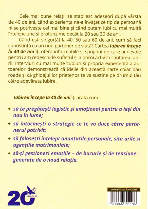 Iubirea incepe la 40 de ani. Ghid pentru a o lua de la capat - Cherry Gilchrist