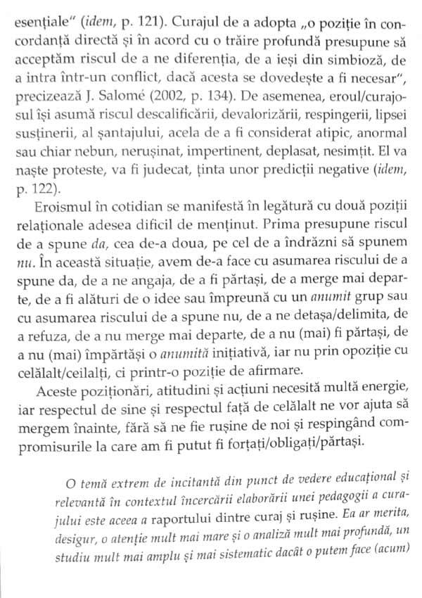 Introducere intr-o pedagogie a curajului - Gabriel Albu