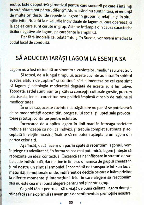 LAGOM. Secretul suedez al vietii bune - Lola A. Akerstrom