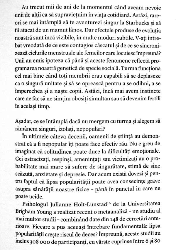 Popular. Puterea atractivitatii intr-o lume obsedata de statut - Mitch Prinstein