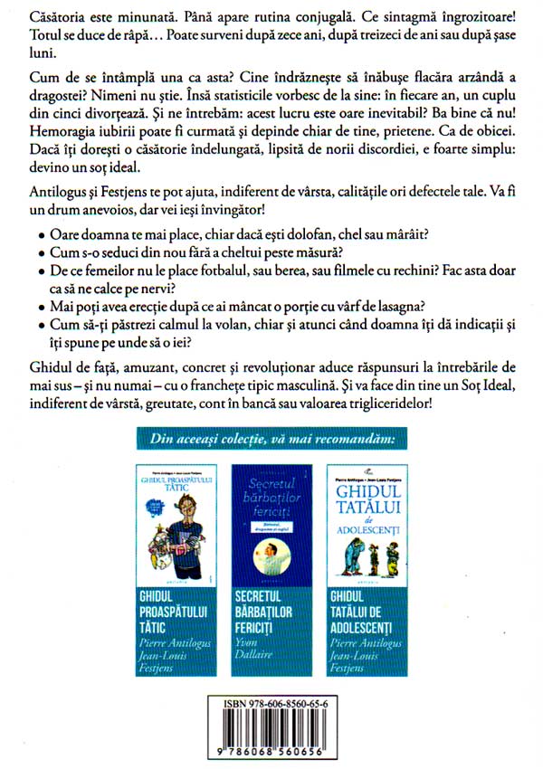 Cartea de capatai a sotului ideal - Pierre Antilogus