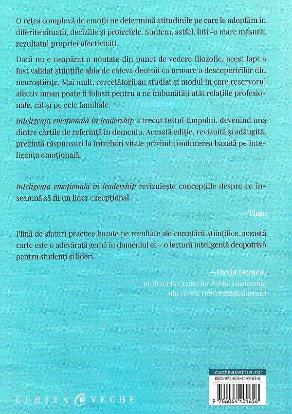Inteligenta emotionala in Leadership - Daniel Goleman