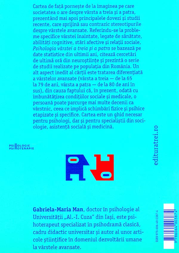 Psihologia varstei a treia si a patra - Gabriela-Maria Man