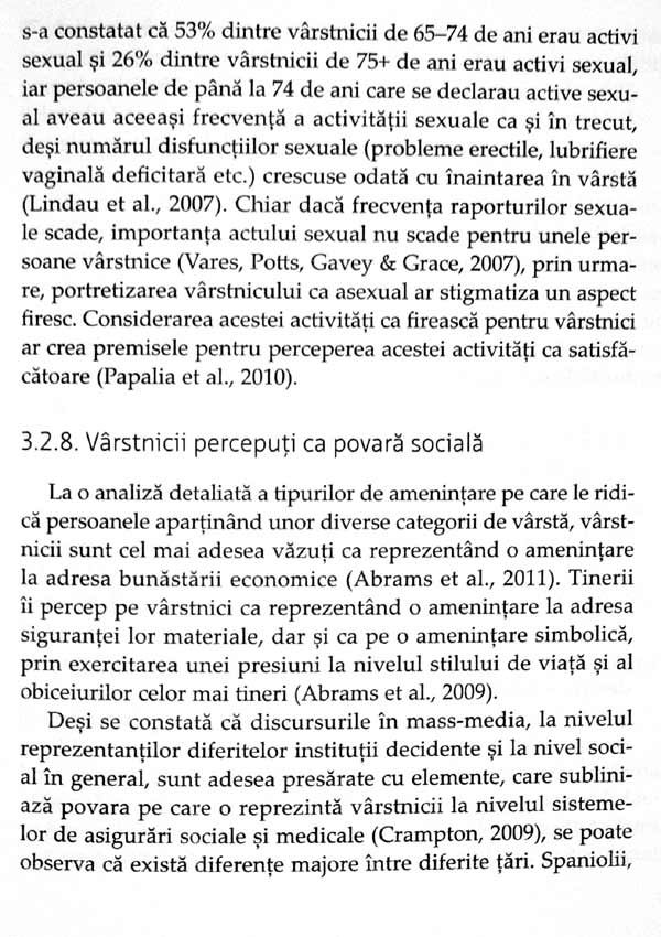 Psihologia varstei a treia si a patra - Gabriela-Maria Man