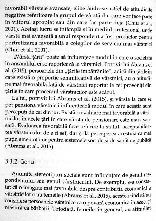 Psihologia varstei a treia si a patra - Gabriela-Maria Man