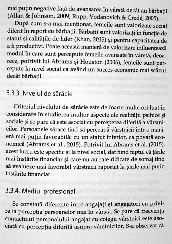 Psihologia varstei a treia si a patra - Gabriela-Maria Man