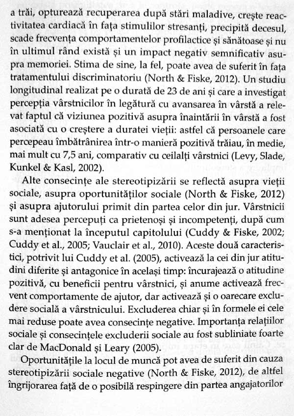 Psihologia varstei a treia si a patra - Gabriela-Maria Man